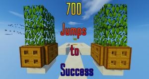 Descargar 700 Jumps to Success para Minecraft 1.10.2