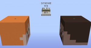 Descargar Steve Vs Alex para Minecraft 1.10
