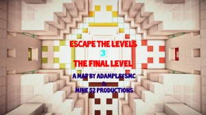 Descargar Escape The Levels 3: The Final Level para Minecraft 1.10