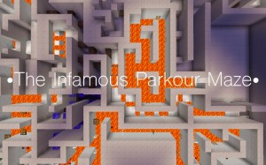 Descargar The Infamous Parkour Maze para Minecraft 1.13