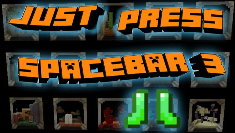 Descargar Just Press Spacebar 3 1.1.1 para Minecraft 1.19.3