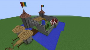 Descargar Find the Button: The Castle para Minecraft 1.12.2