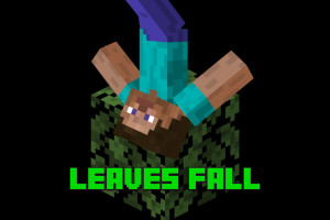 Descargar LEAVES FALL 1.0 para Minecraft 1.20