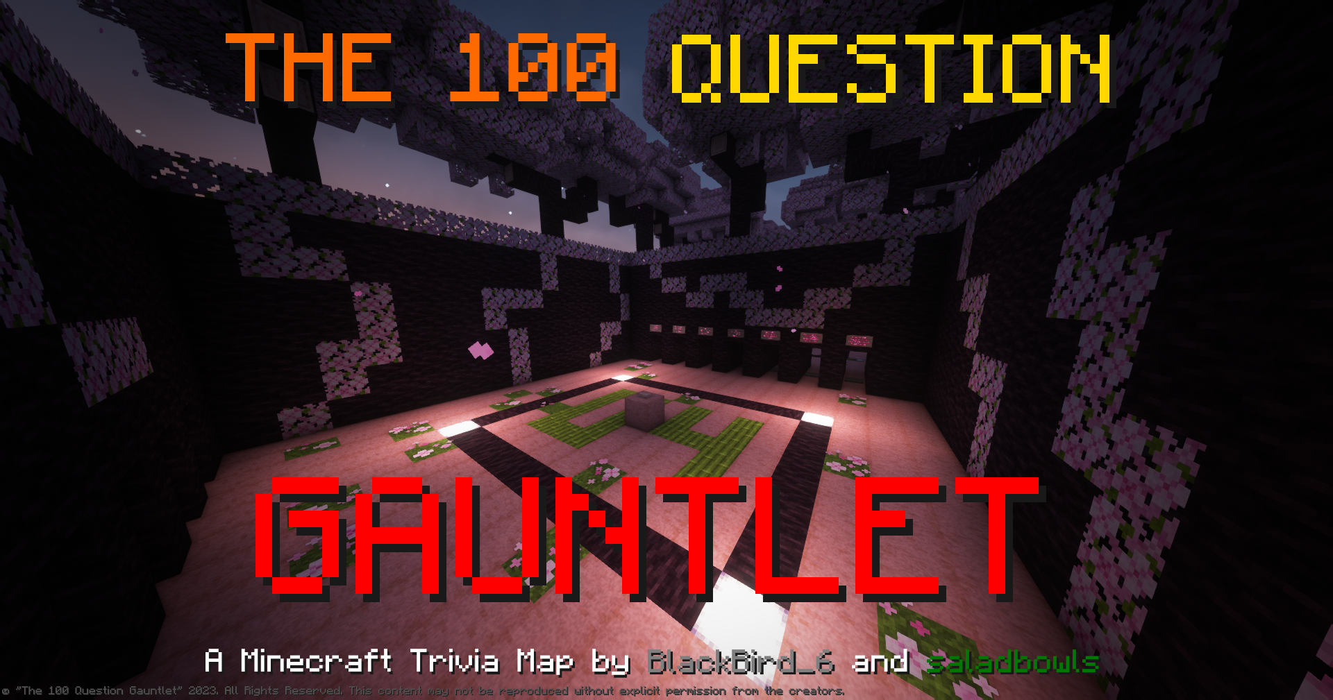 Descargar The 100 Question Gauntlet 1.0.3 para Minecraft 1.20.1