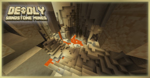 Descargar Deadly Sandstone Mines 1.0 para Minecraft 1.20.1