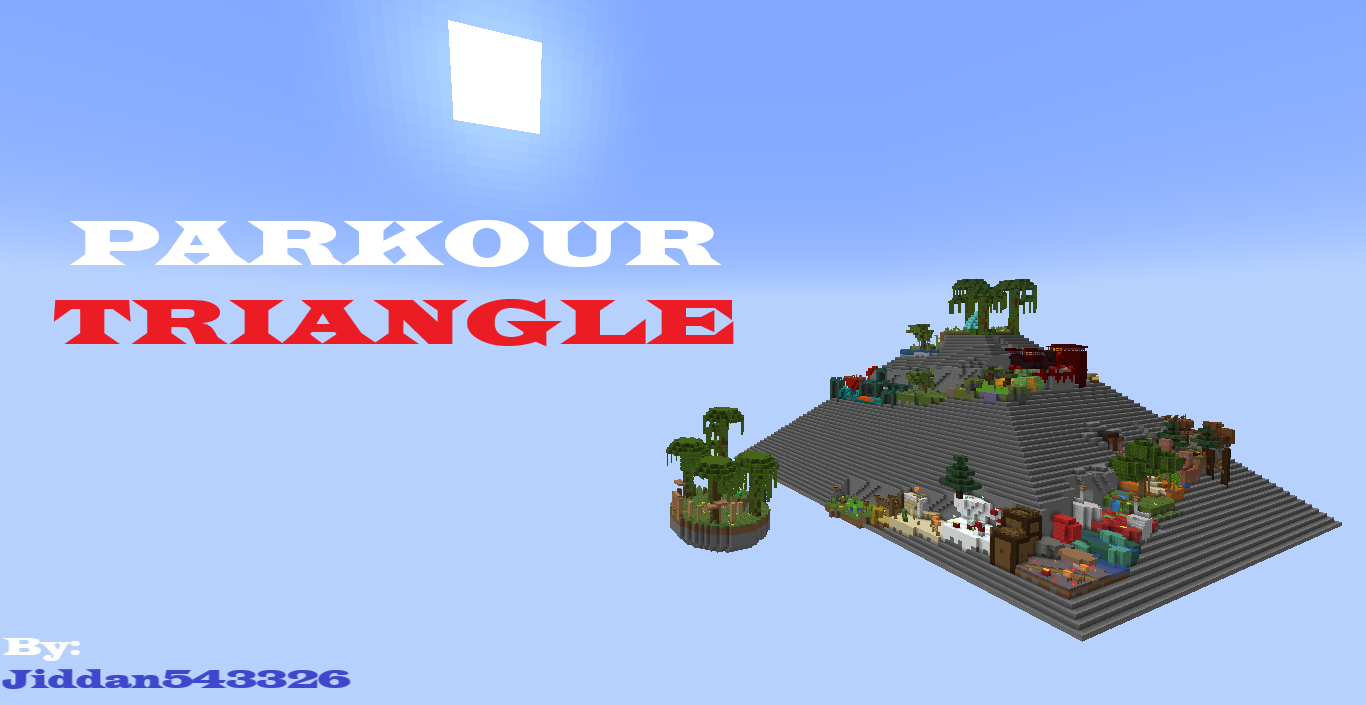 Descargar Parkour Triangle 1.0 para Minecraft 1.19.2