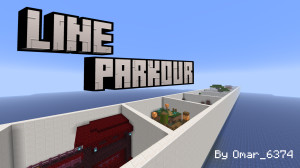 Descargar Line Parkour 1.0 para Minecraft 1.20.4
