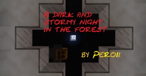 Descargar A Dark and Stormy Night in the Forest para Minecraft 1.10.2