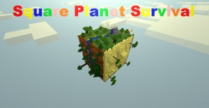 Descargar Square Planet Survival para Minecraft 1.10.2