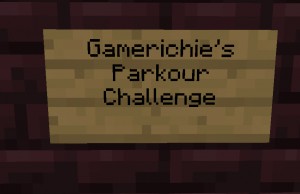 Descargar Gamerichie's Parkour Challenge para Minecraft 1.10.2