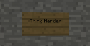 Descargar Think Harder para Minecraft 1.12