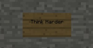 Descargar Think Harder para Minecraft 1.12