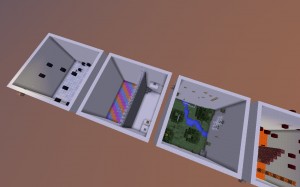 Descargar White Blocks Parkour para Minecraft 1.10