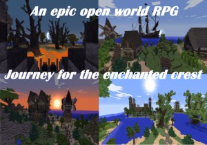 Descargar The Journey for the Enchanted Crest para Minecraft 1.8.9