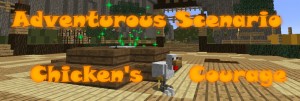 Descargar Adventurous Scenario 1 - Chicken's Courage para Minecraft 1.9.4