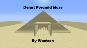 Descargar Desert Pyramid Maze para Minecraft 1.8