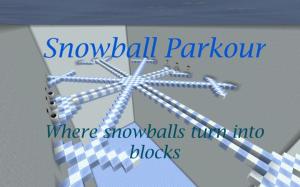 Descargar Snowball Parkour para Minecraft 1.8