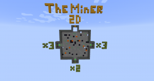 Descargar The Miner 2D para Minecraft 1.12.1