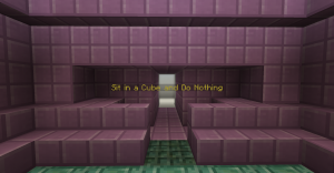 Descargar Sit in a Cube and Do Nothing para Minecraft 1.13.1