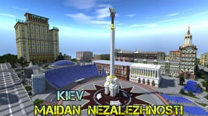 Descargar Maidan Nezalezhnosti (Kiev, Ukraine) para Minecraft 1.12.2