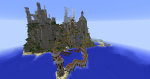 Descargar Medieval Mountain Village para Minecraft 1.12.2