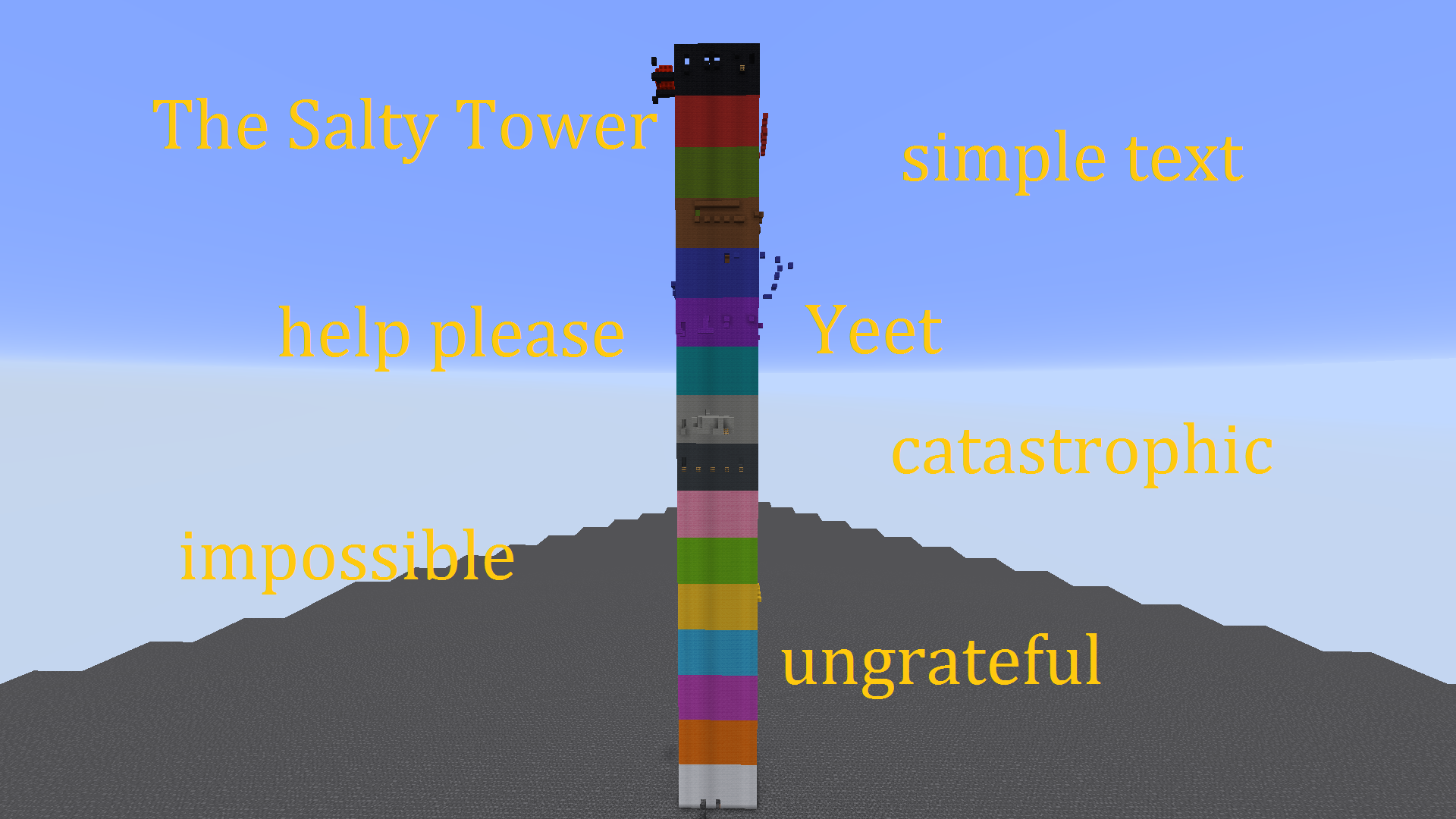 Descargar The Salty Tower! para Minecraft 1.14.3