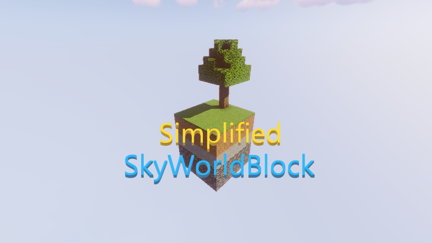 Descargar Simplified SkyWorldBlock para Minecraft 1.15
