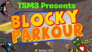 Descargar Blocky Parkour para Minecraft 1.13.2
