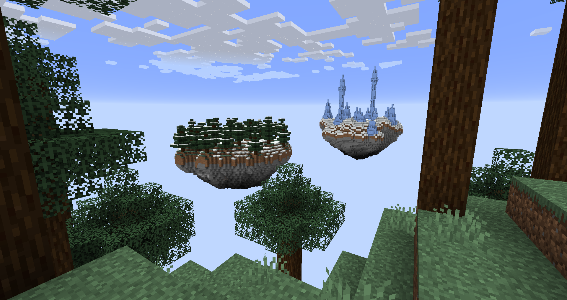 Descargar «Ultimate Sky Islands» (20 Mb) Mapa De Minecraft