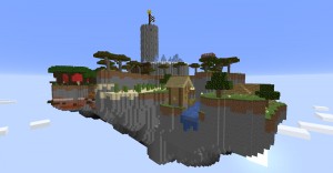 Descargar Parkour on Sky Island para Minecraft 1.15.2