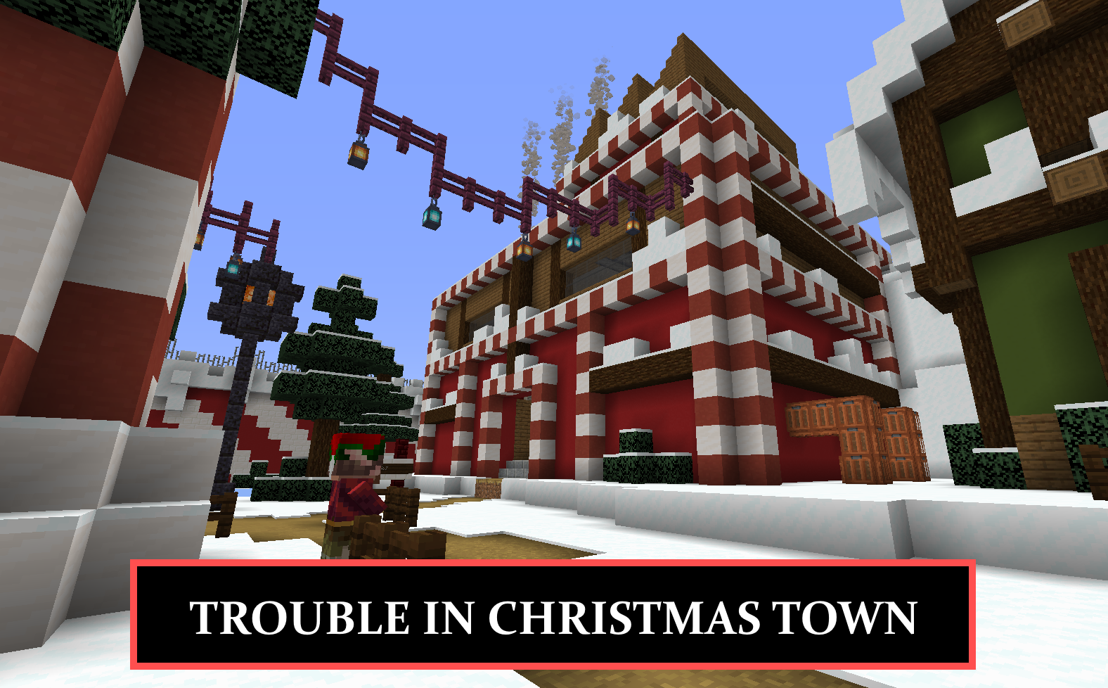 Descargar Trouble in Christmas Town para Minecraft 1.16.4