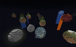 Descargar Floating Planets Survival para Minecraft 1.16.4
