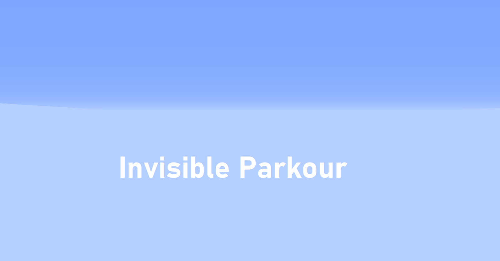 Descargar Invisible Parkour para Minecraft 1.16.4