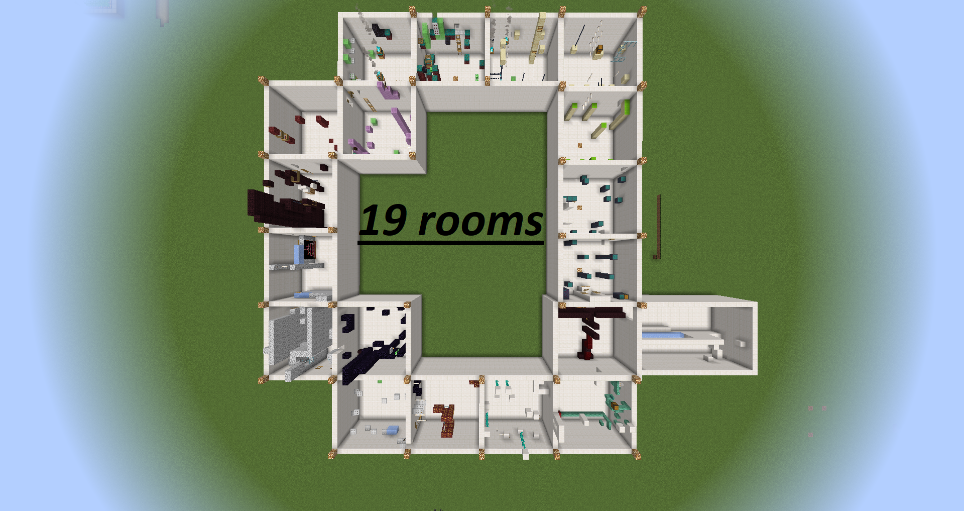 Descargar 19 Rooms para Minecraft 1.16.5
