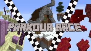 Descargar THE PARKOUR RACE para Minecraft 1.16.4
