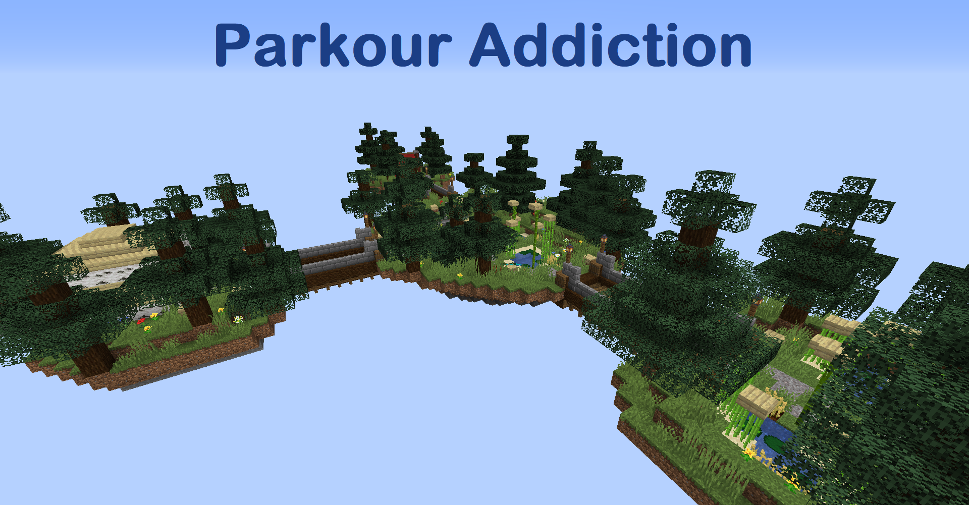 Descargar Parkour Addiction para Minecraft 1.16.5