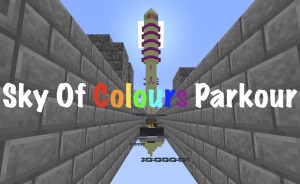 Descargar Sky of Colours Parkour para Minecraft 1.16.4