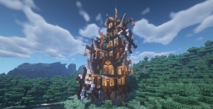 Descargar SteamPunk Mansion para Minecraft 1.16.3