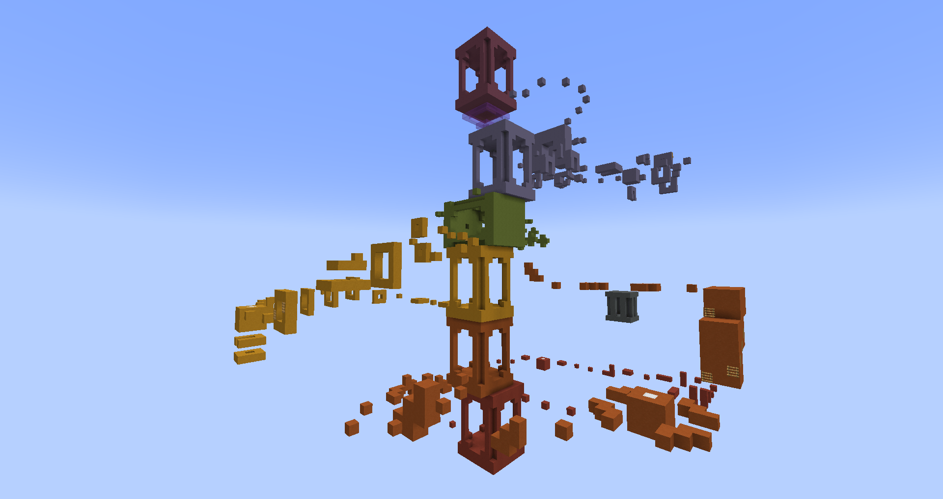 Descargar Color Tower para Minecraft 1.17.1