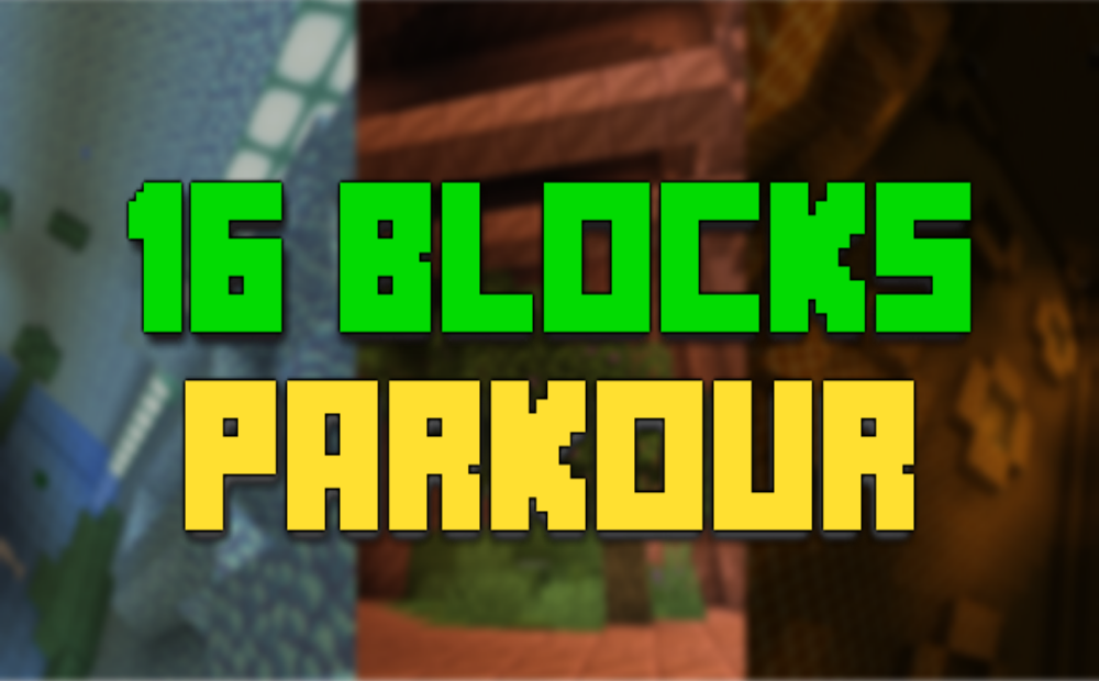 Descargar 16 BLOCKS PARKOUR para Minecraft 1.17.1