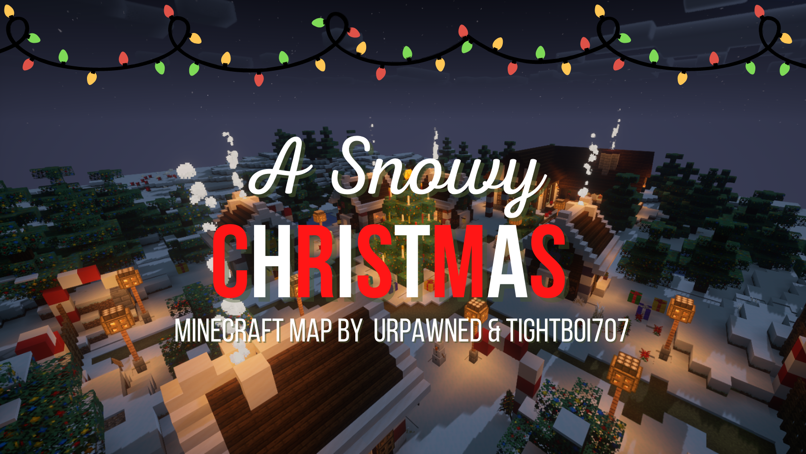 Descargar Â«A Snowy ChristmasÂ» (16 mb) mapa de Minecraft