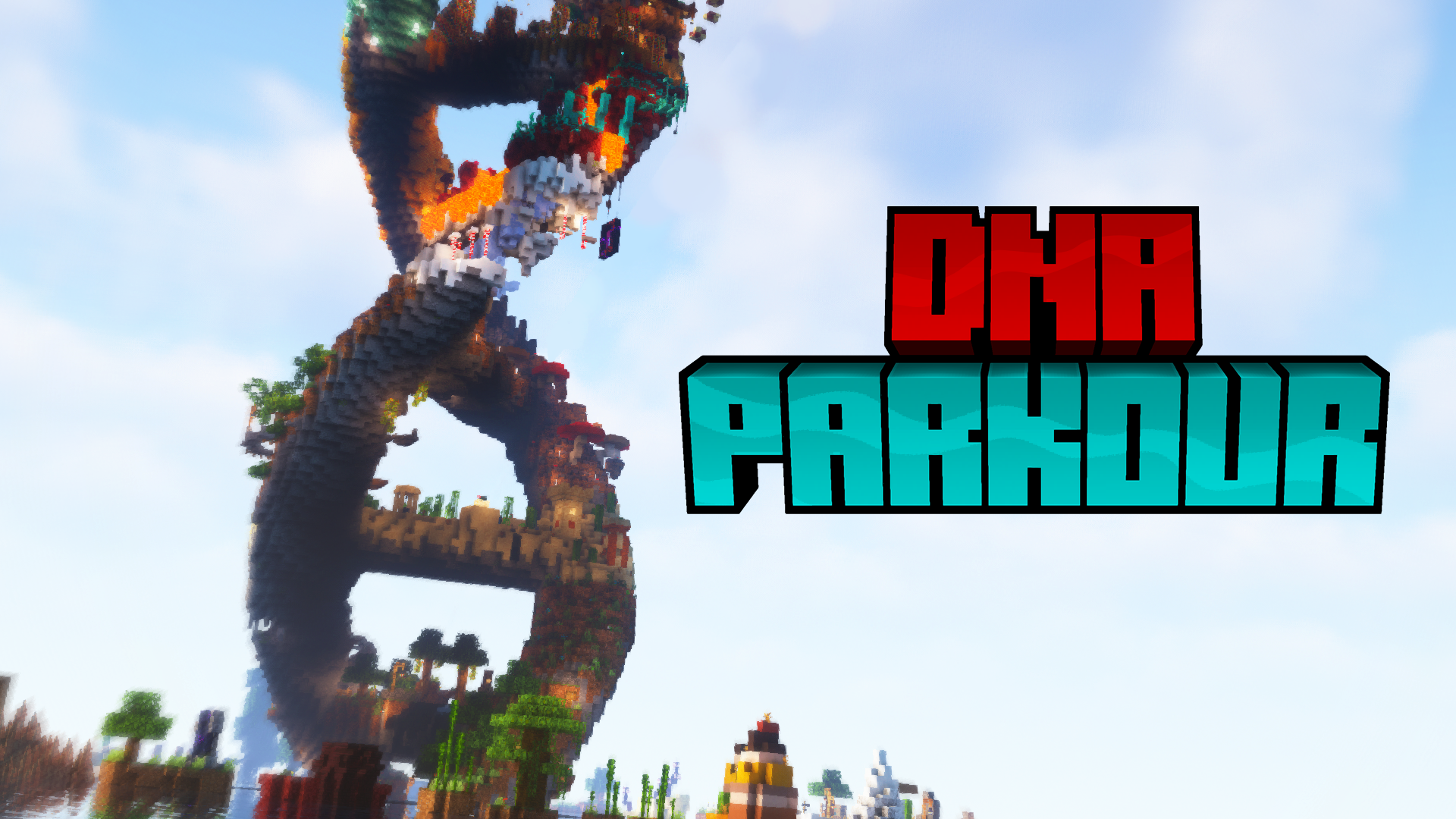 Descargar DNA Parkour 1.0 para Minecraft 1.19