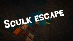 Descargar Sculk Escape 1.0 para Minecraft 1.19