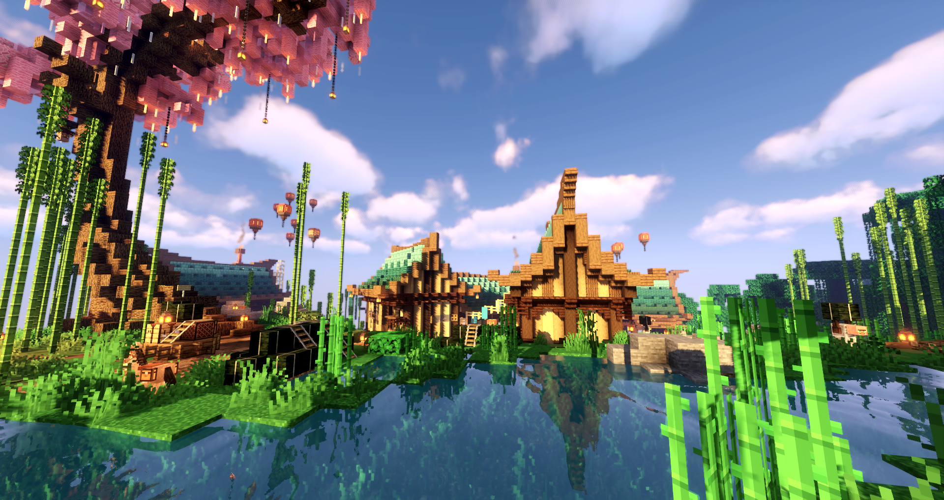 Descargar Hide & Seek: Panda Village 1.0 para Minecraft 1.18.2