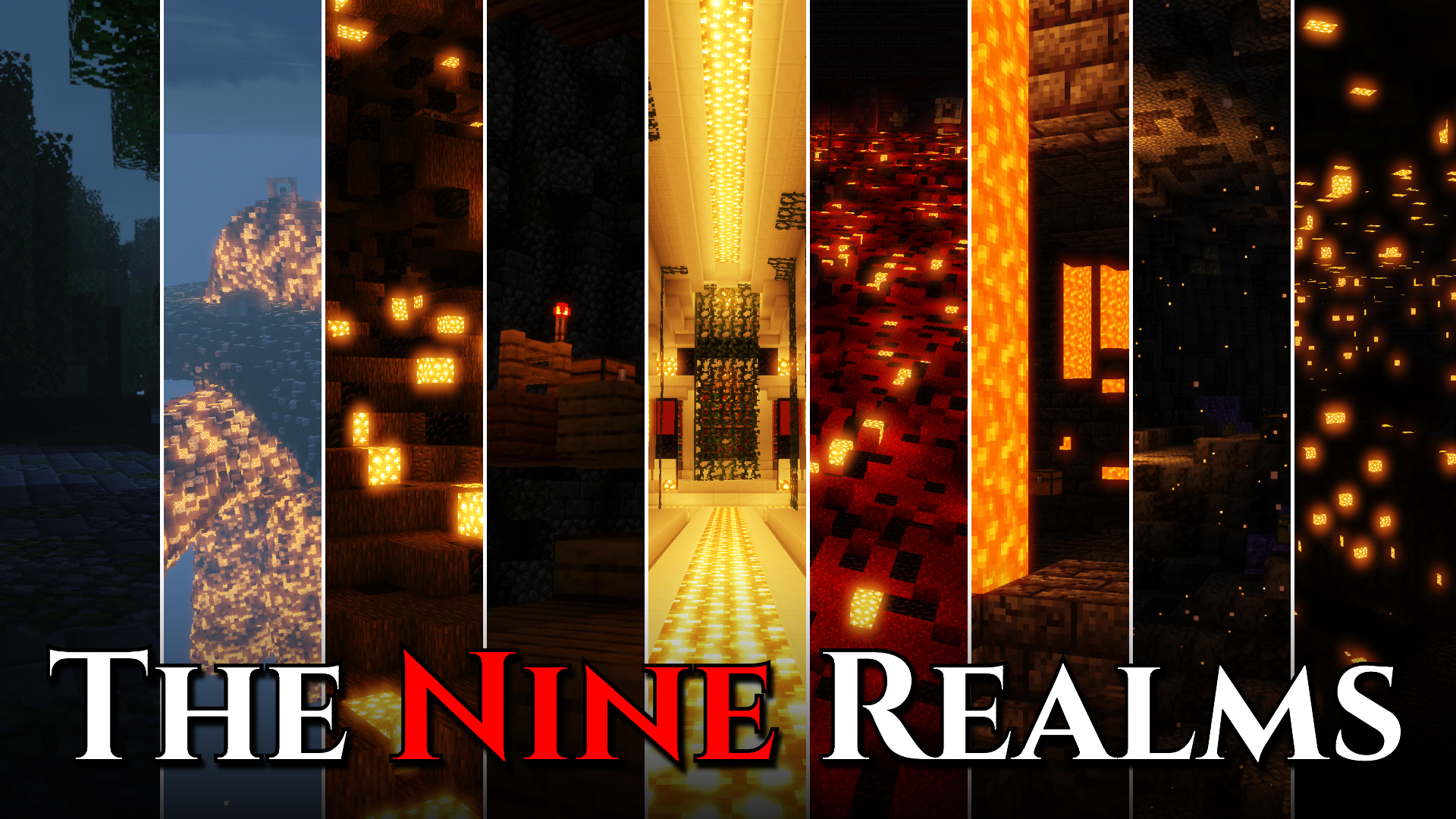 Descargar The Nine Realms 1.05 para Minecraft 1.17.1