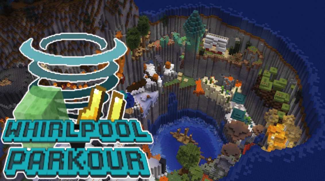 Descargar Whirlpool Parkour 1.1 para Minecraft 1.18.1