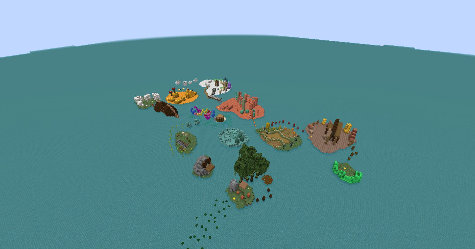 Descargar Islands Parkour 1.0 para Minecraft 1.19.3