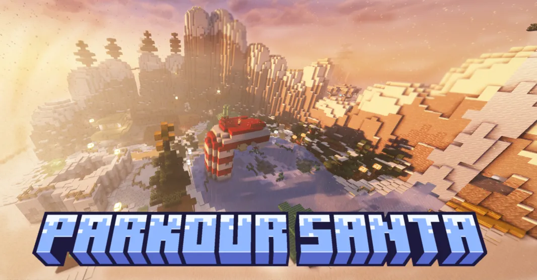 Descargar «Parkour Santa Claus 1.0.0» (10 mb) mapa de Minecraft