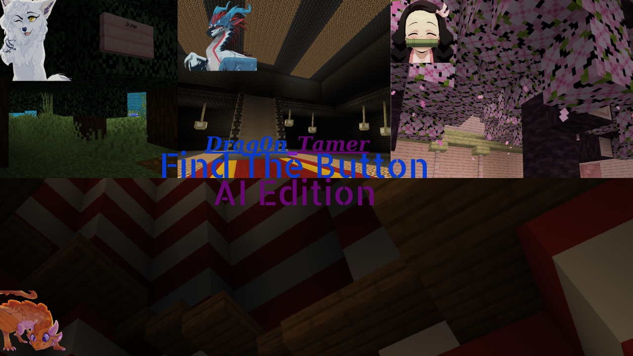 Descargar Find The Button: AI Edition 1.0 para Minecraft 1.20.1