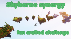 Descargar Skyborne Synergy: Fan Crafted Challenge 1.0 para Minecraft 1.19.3